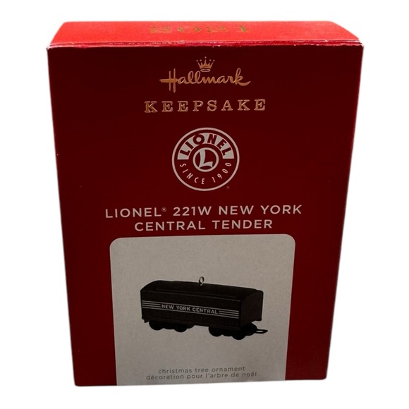 Hallmark QXI7292 Lionel 2021 221W New York Central Tender Keepsake Ornament 2021 - Picture 5 of 7